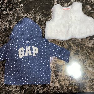 Hoodie + faux fur baby 👶